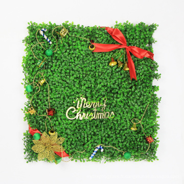 Joyeux Noël 50 * 50CM belles plantes artificielles de Noël pour le mur